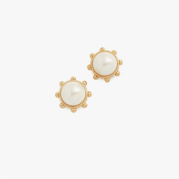 Kate Spade New York NEW Women's Flying Colors Bezel Stud Earrings, - Picture 1 of 6